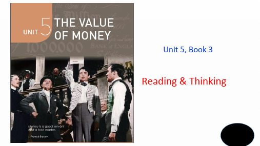 Unit 5 Reading and Thinking 课件-高中英语人教版(2019)必修第三册