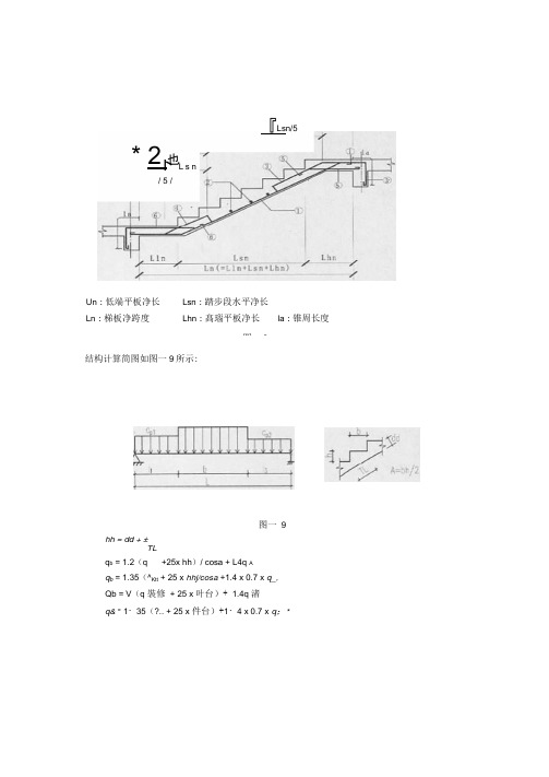 楼梯设计计算注意事项与基础知识