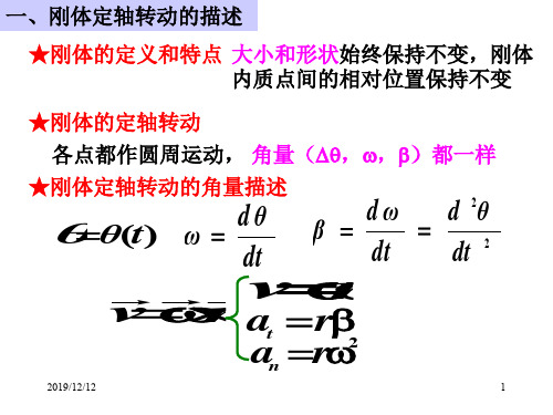 李丽 大学物理上-10角动量守恒