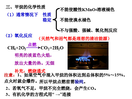 3.1甲烷的化学性质