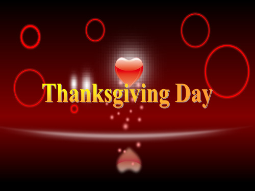 感恩节英文thanksgiving-day-PPT