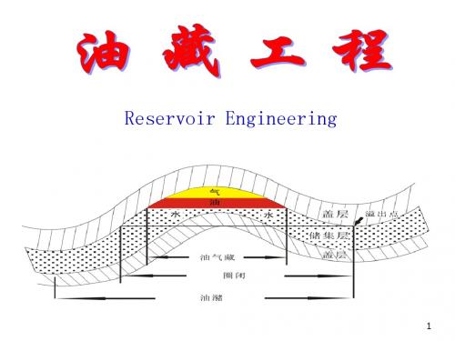 绪论,第一章 油藏评价