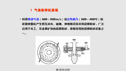 气流粉碎机PPT课件