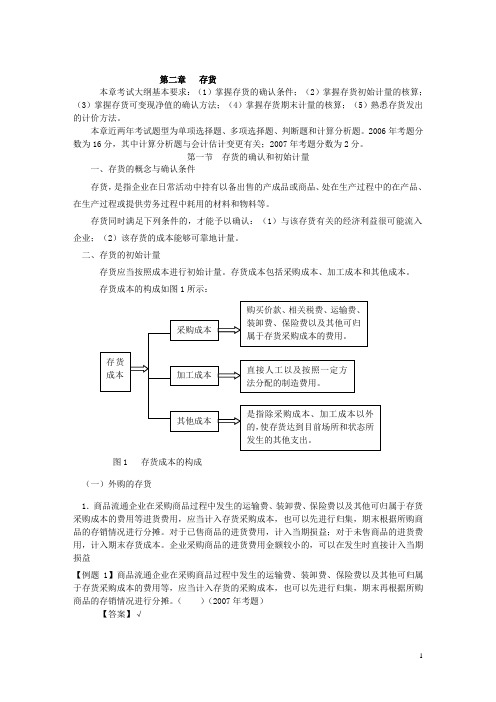 第2章 存货