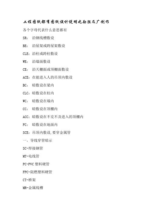电气图纸符号大全