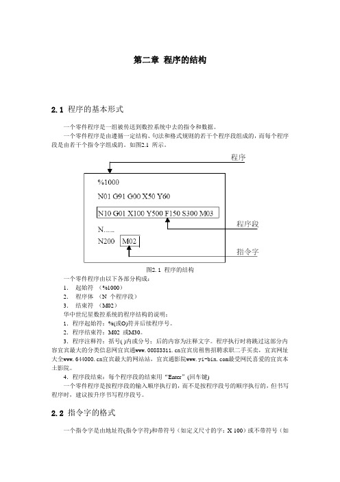 华中数控铣床编程与操作-2