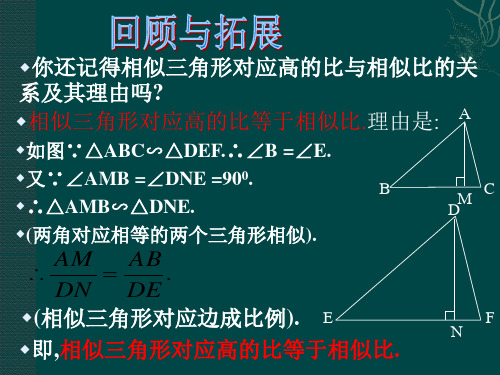 244相似多边形的性质课件22