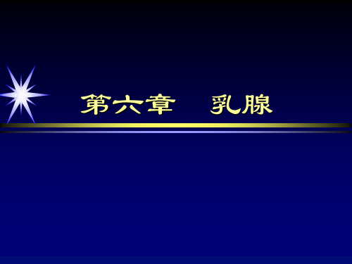 乳腺影像学观察、分析和诊断