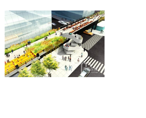 高线公园High Line Park 历史 规划图 一期 二期 三期  完整  图片丰富