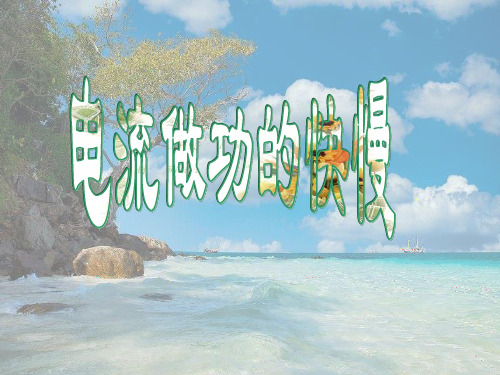 沪科初中物理九上《16第2节 电流做功的快慢》PPT课件