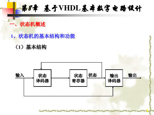 8-3状态机的设计