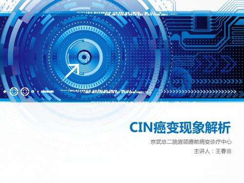 CIN癌变现象解析答辩