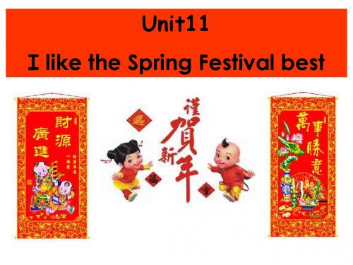 unit11 I like the Spring Festival(1)