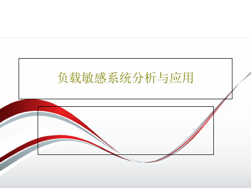 负载敏感系统分析与应用40页PPT