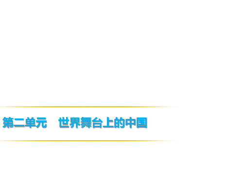 2019春人教部编版九年级道德与法治下册课件：4.1中国的机遇与挑战(共20张PPT)