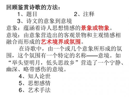 高中语文 人教版必修1 第1单元 2 诗两首 1 雨巷(24页)