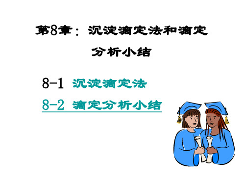 武汉大学分析化学第五版上册第八章沉淀滴定法和滴定分析小结