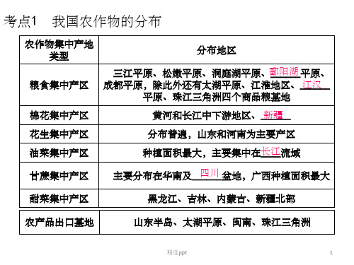 《中国主要产业复习》PPT课件