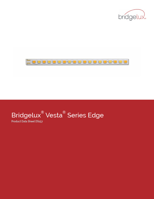 Bridgelux  Vesta  Series Edge产品数据表单说明书