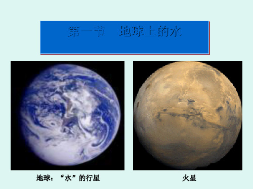 1.1地球上的水—浙教版八年级科学上册课件