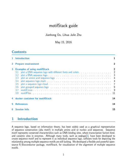 motifStackguide-Bioconductor