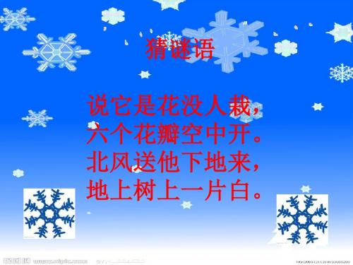 2016人教版一年级语文《雪地里的小画家》课件