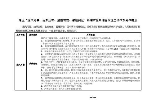 十六字工作体系具体要求