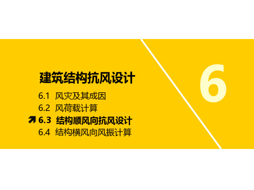 工程结构抗震与防灾_东南大学_6  第六章建筑结构抗风设计_2  第2讲结构顺风向抗风设计