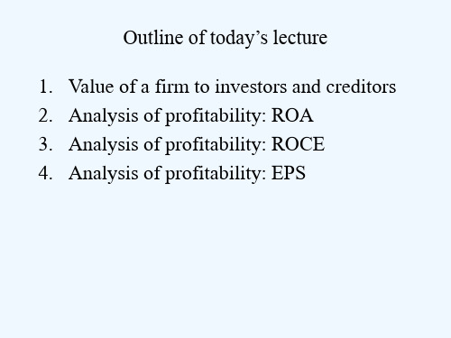 StatementAnalysis(财务报表分析,加州大学MBA)