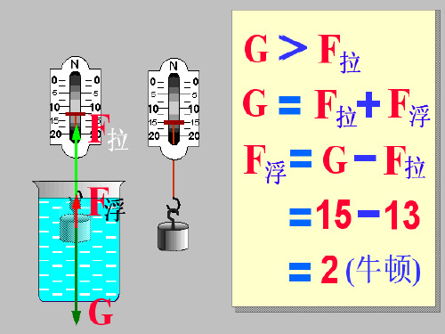 浮力的应用复习课ppt课件