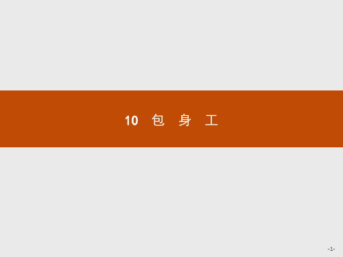 2020年高中语文人教版疑难点知识点归纳必修1课件：10 包身工 