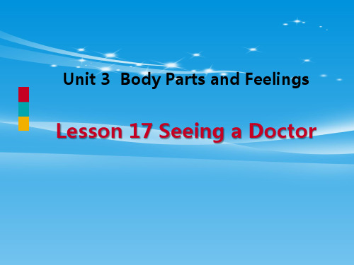 《Seeing-a-Doctor》Body-Parts-and-Feelings-PPT教学课件下载