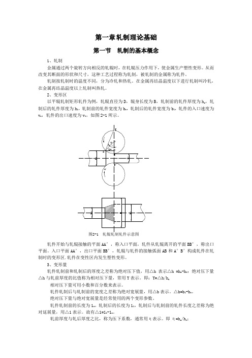 轧制理论基础