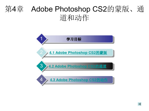 第4章 Adobe Photoshop CS2的蒙版,通道和动作