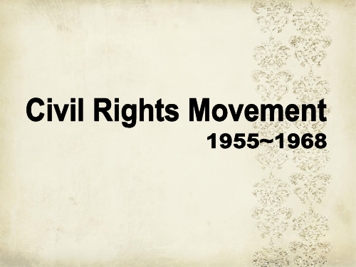 civil-rights-movement-美国黑人人权运动