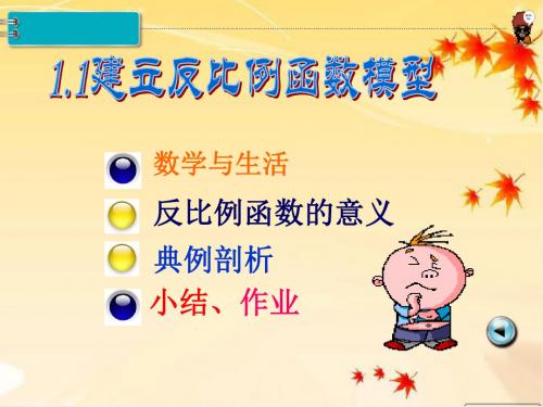 《建立反比例函数模型》课件-01