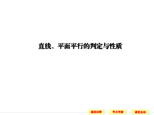 平行垂直的判定和性质