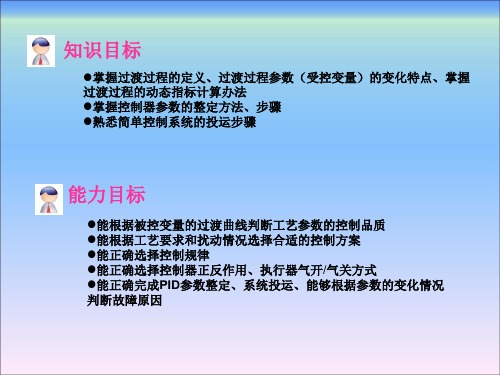 环境工程仪表及自动化任务十  控制系统的投运及参数整定