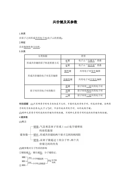 共价键及其参数