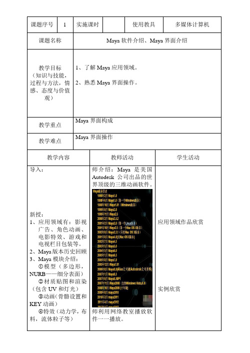 maya教案1-18