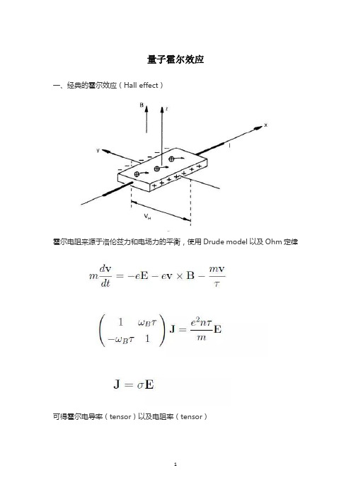 量子霍尔效应