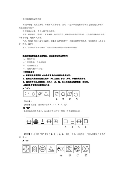 图形推理专题(完整篇)