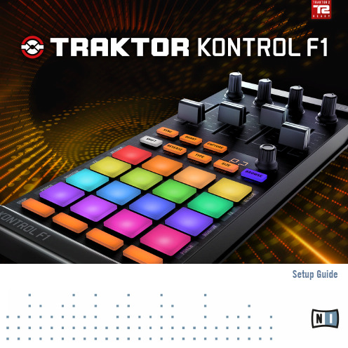 Native Instruments Traktor Pro 2 - 设置指南说明书