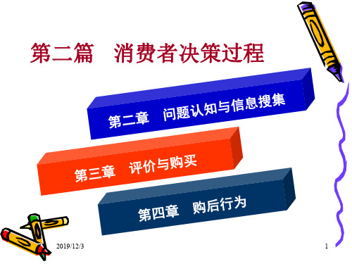 第2章--消费者决策过程：问题认知与信息搜索(ppt文档可编辑修改)