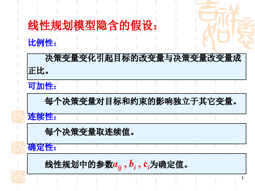 单纯形法图解法及原理