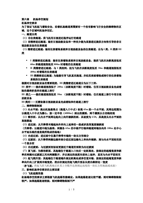 第六章-机场净空规划