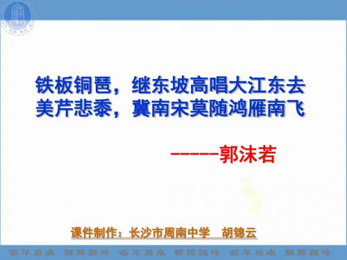 人教课标版高中语文 英雄悲歌动山河——解读辛弃疾PPT课件