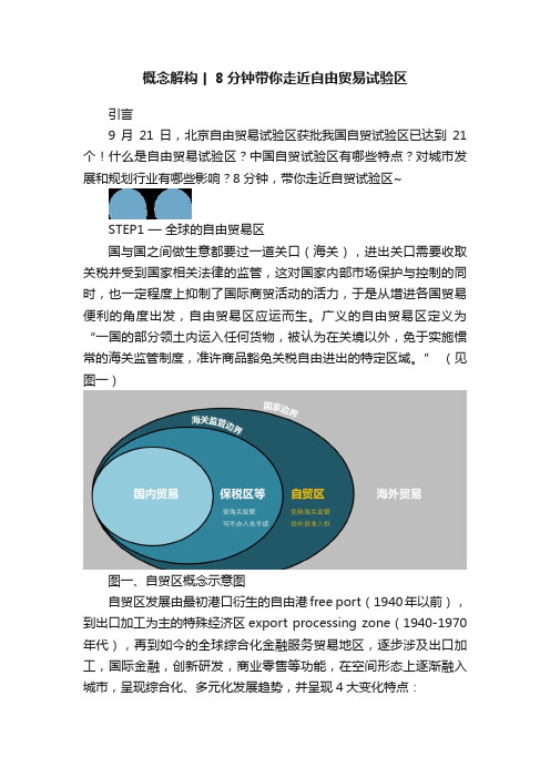 概念解构丨8分钟带你走近自由贸易试验区