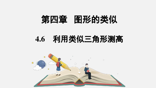 利用相似三角形测高课件北师大版数学九年级上册