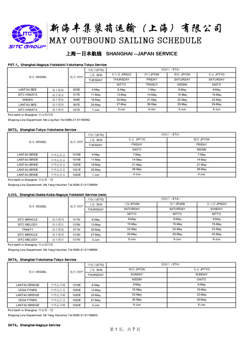 新海丰集装箱运输(上海)有限公司